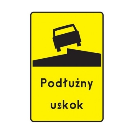 Tabliczka do znaku drogowego T-12